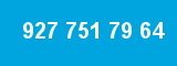 927 751 79 64 927 751 79 64
